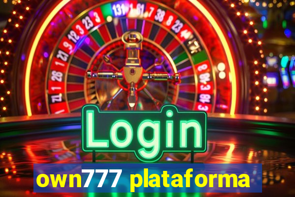 own777 plataforma